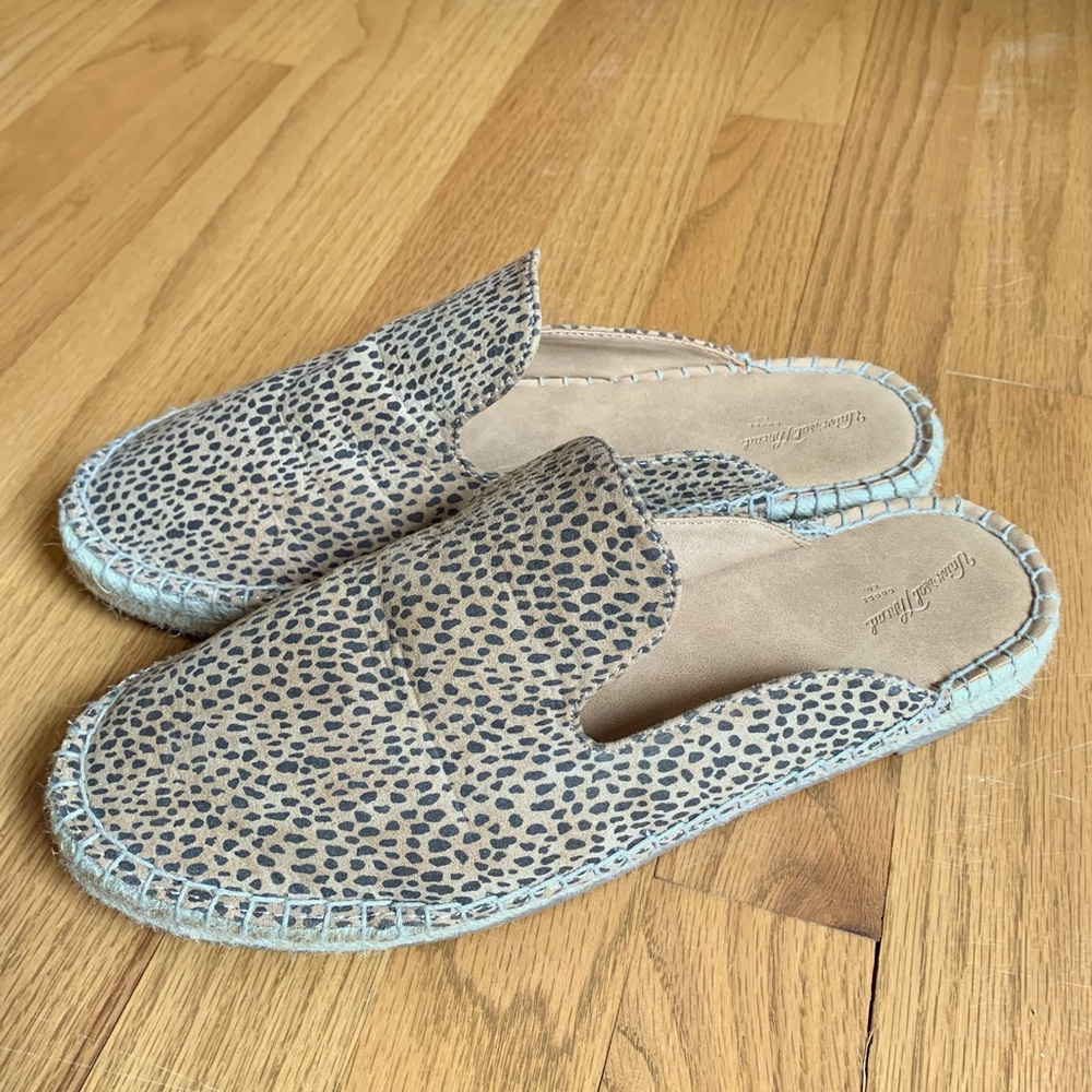 Animal Print Mules